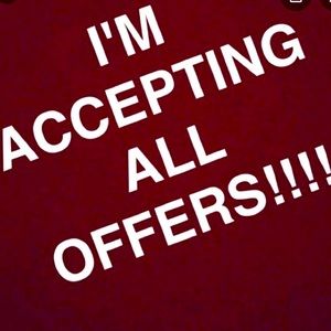 Everything must go! Literally accepting all offers